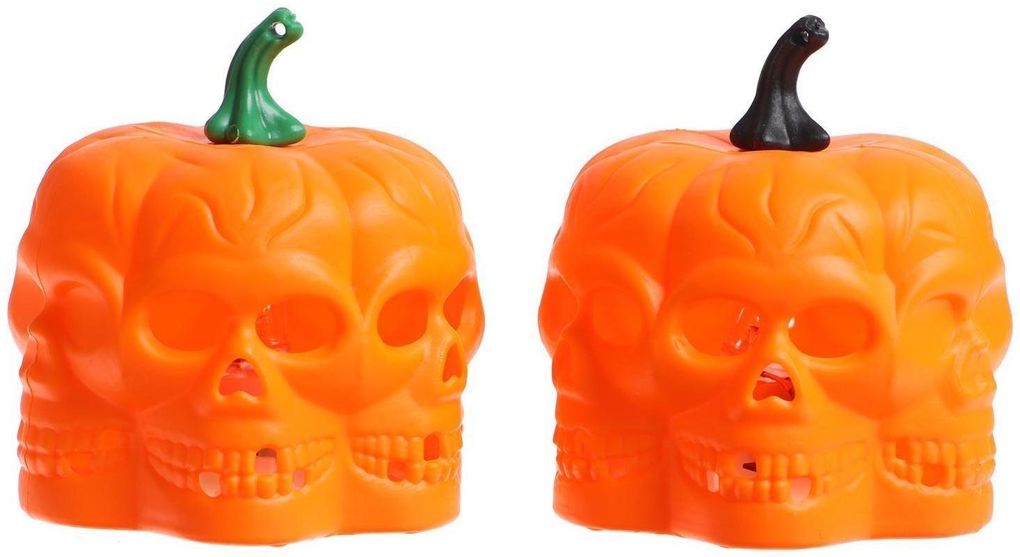 Свеча «Черепа», светодиодная, виды МИКС