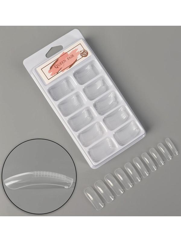 Верхние формы для наращивания в контейнере, 100 шт