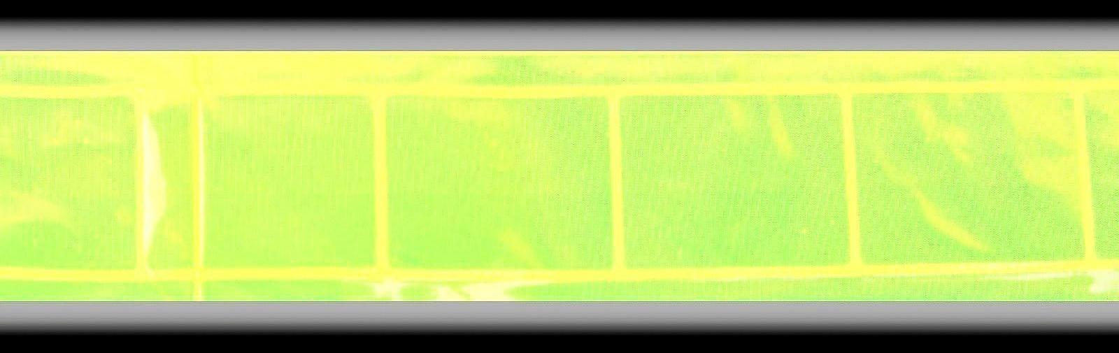 Светоотражающая повязка на липучке, 46 × 2,5 см, цвет жёлтый