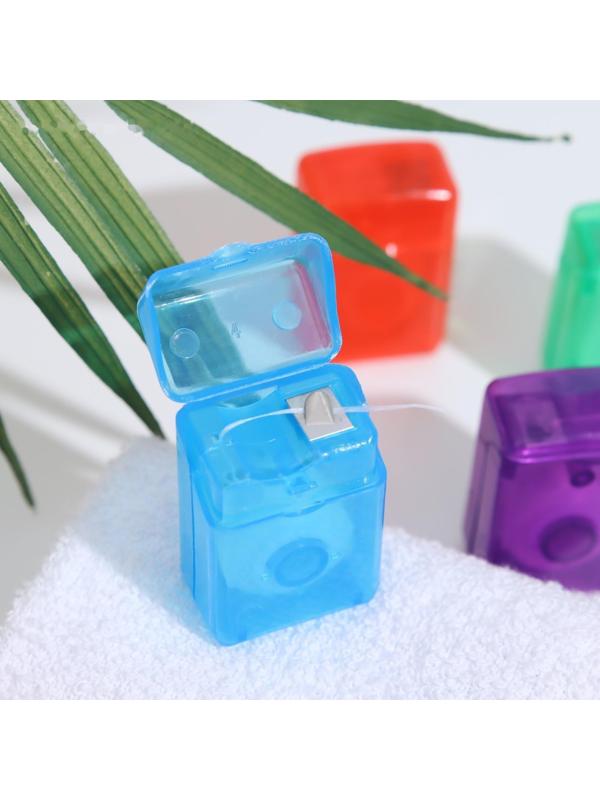 Зубная нить PUREDENT, 15 м, мята, микс, 1 шт.