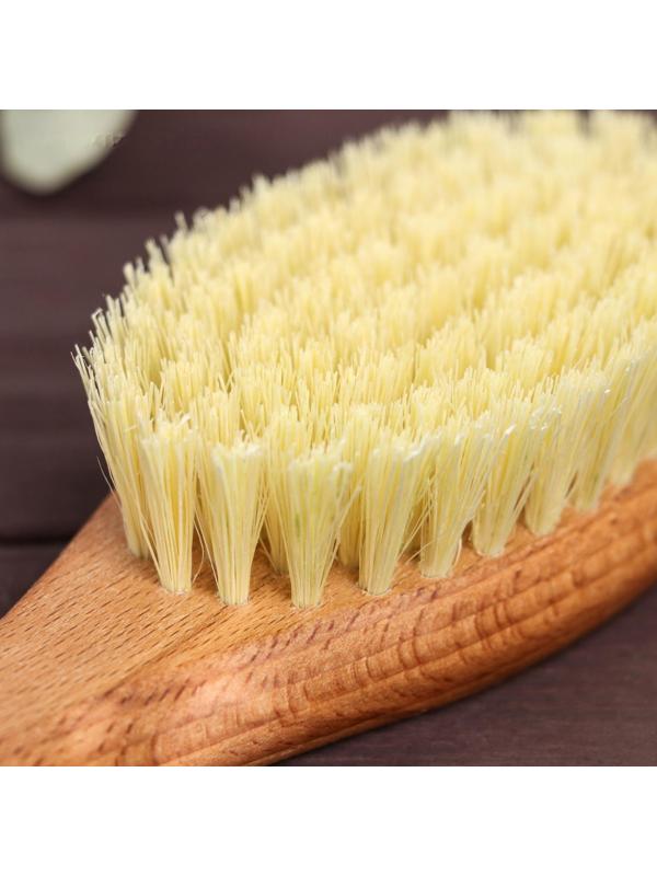 Щётка для сухого массажа, натуральный тампико, 79 пучков