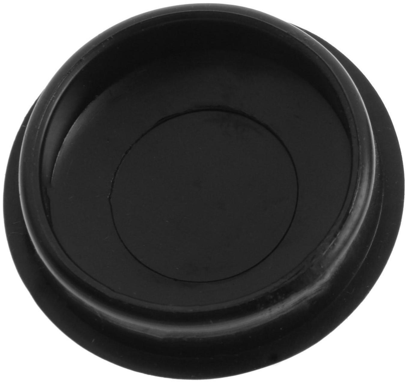 Пробка для ванны MasterProf ИС.130503, d=45 мм, резиновая, черная