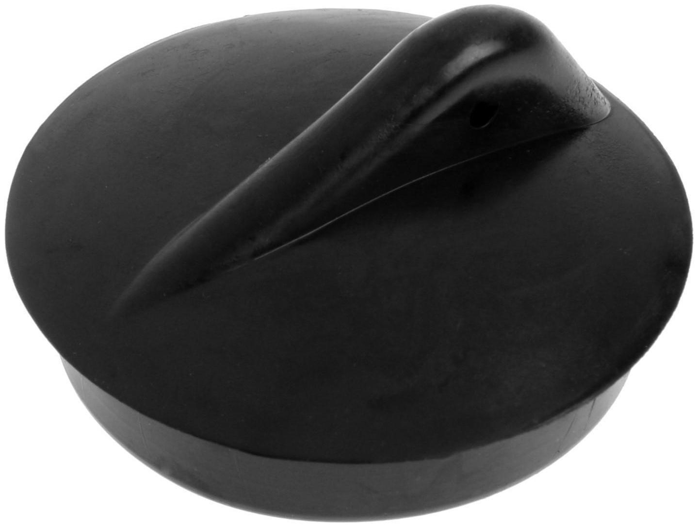 Пробка для ванны MasterProf ИС.130503, d=45 мм, резиновая, черная