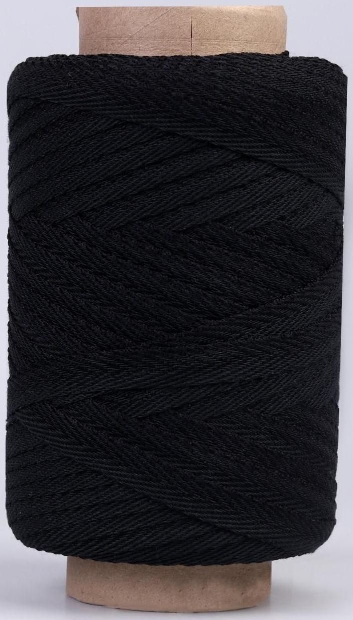 Лента киперная, 10 мм, 100 ± 1 м, цвет чёрный