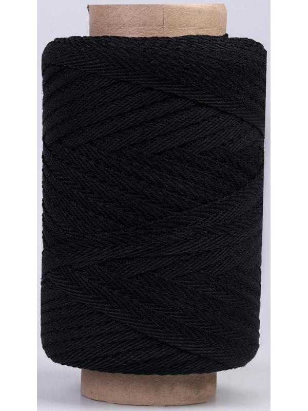 Лента киперная, 10 мм, 100 ± 1 м, цвет чёрный