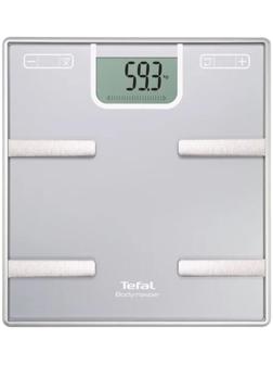 Весы Tefal BM6010, диагностические, шаг 100 гр, до 160 кг, ААА, память, серебристые
