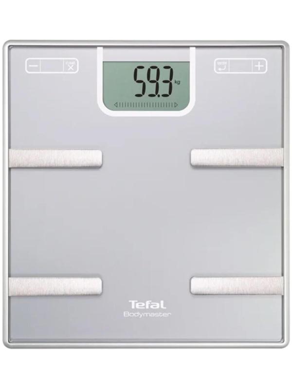 Весы Tefal BM6010, диагностические, шаг 100 гр, до 160 кг, ААА, память, серебристые