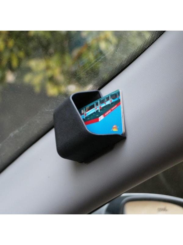 Органайзер-подстаканник на передние стойки авто, черный, набор 2 шт