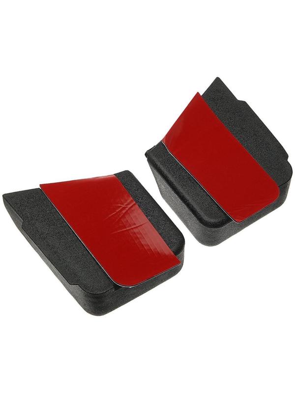 Органайзер-подстаканник на передние стойки авто, черный, набор 2 шт