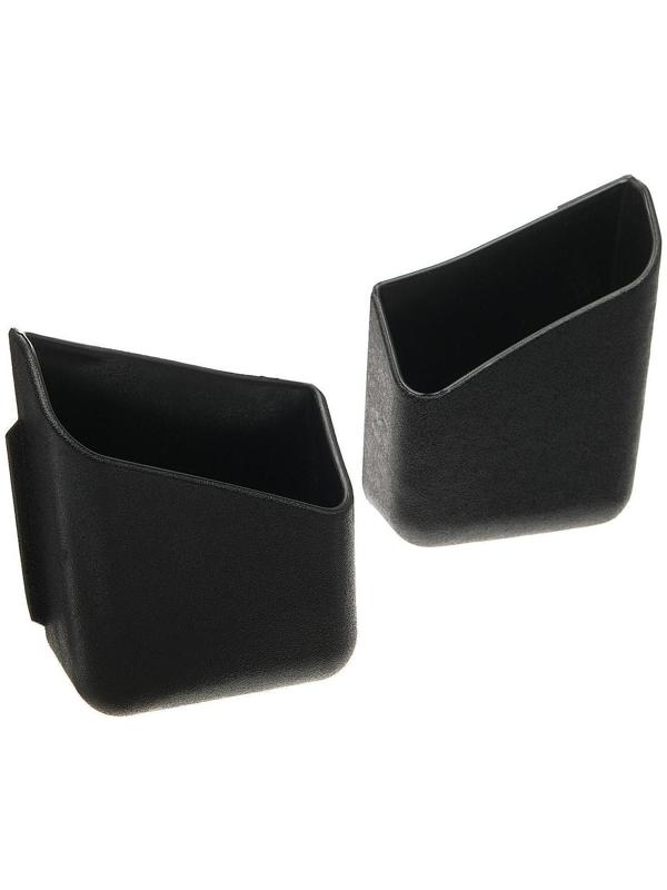 Органайзер-подстаканник на передние стойки авто, черный, набор 2 шт