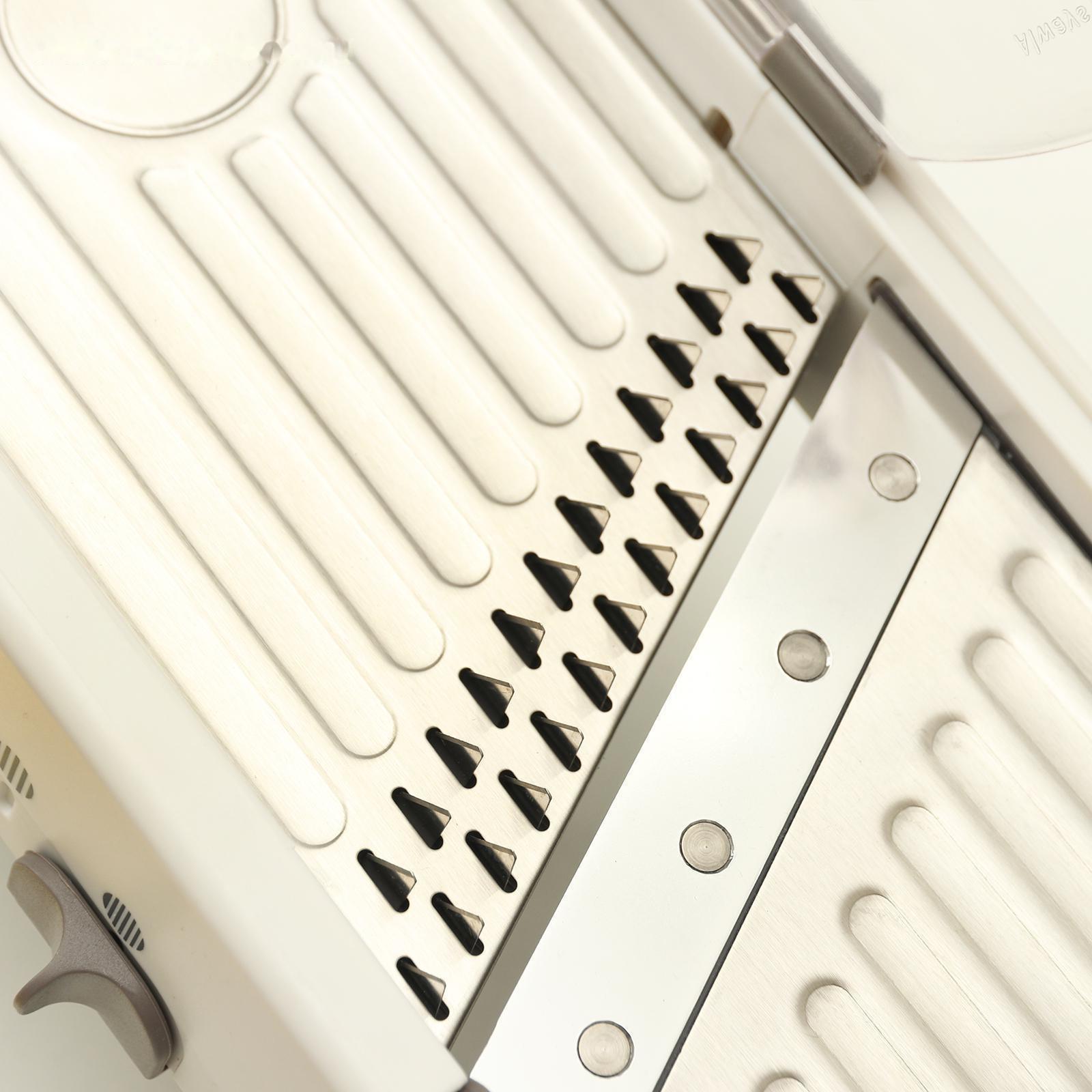 Овощерезка Magistro Stormy, с контролируемым углом нарезания, нержавеющая сталь, 35×15×14 см, цвет белый