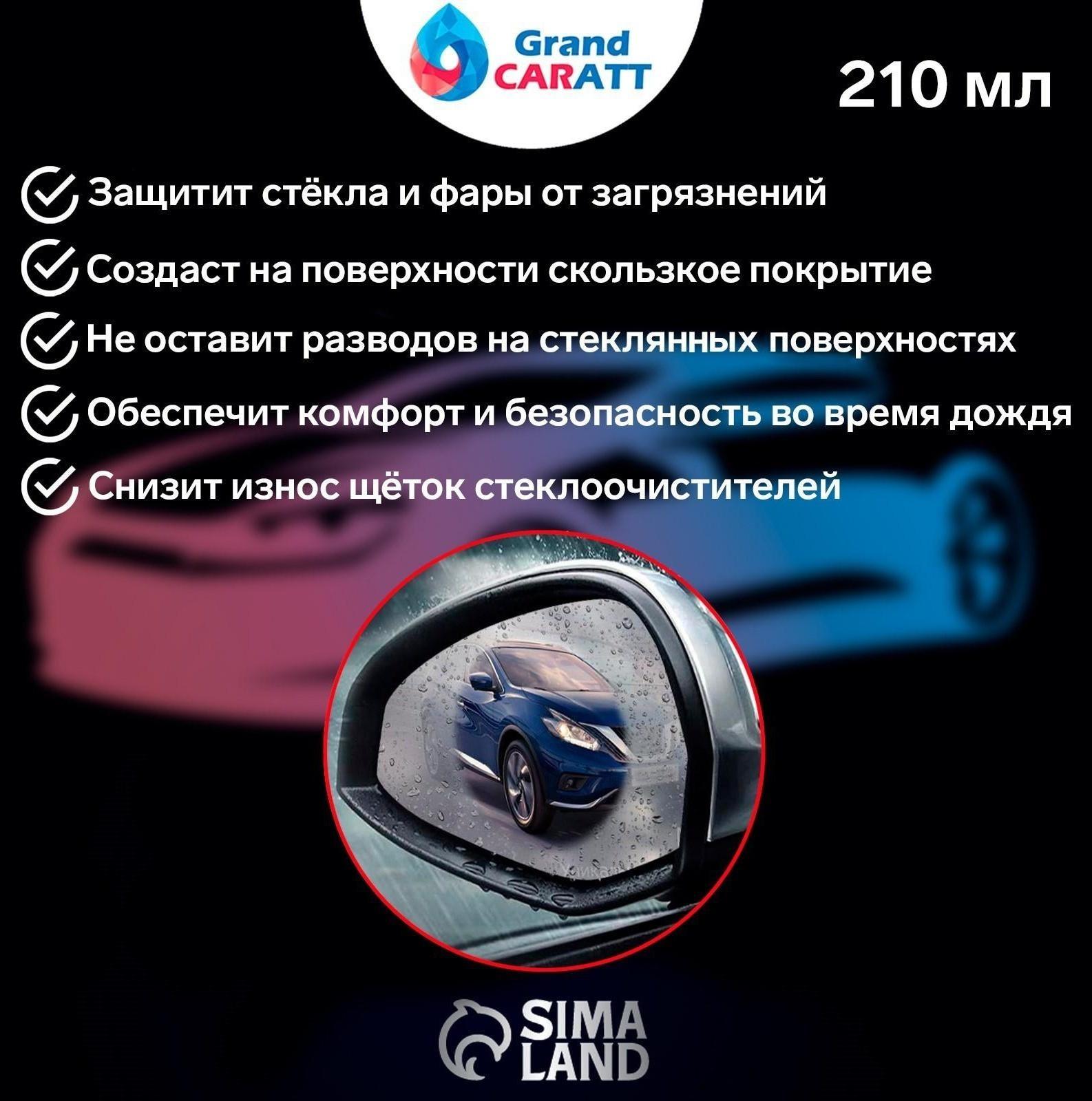 Антидождь Grand Caratt, 210 мл