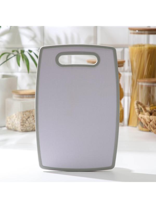 Доска разделочная пластиковая прямоугольная Доляна «Гранит», 30×20 см