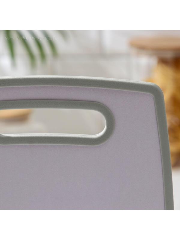 Доска разделочная пластиковая прямоугольная Доляна «Гранит», 30×20 см