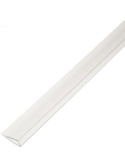 Профиль торцевой для поликарбоната, UP 2,1 м × 4 мм, прозрачный, Novattro