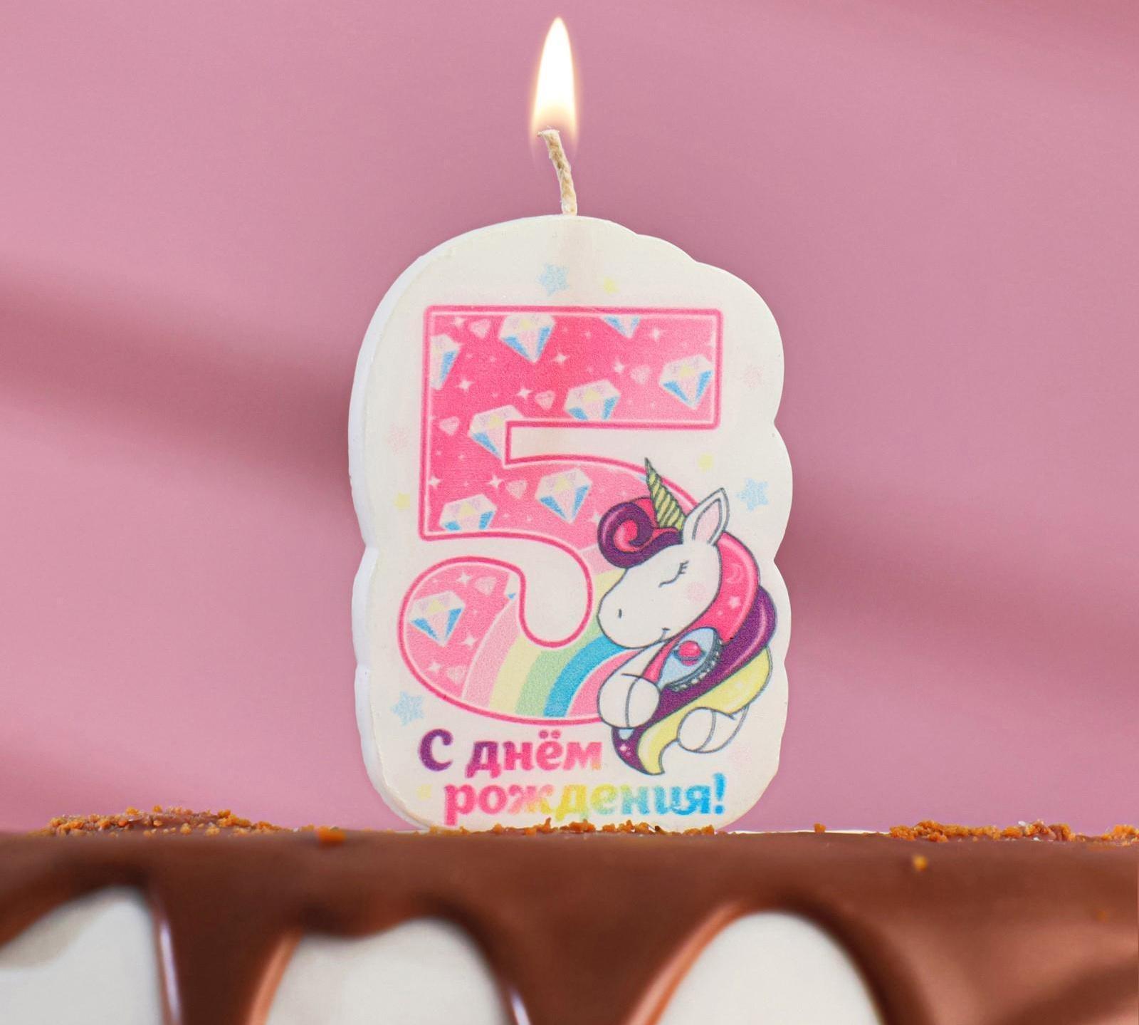 Свеча для торта 