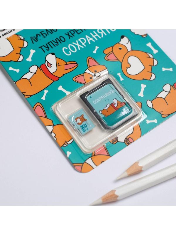 Карта памяти «Корги», 32 Гб