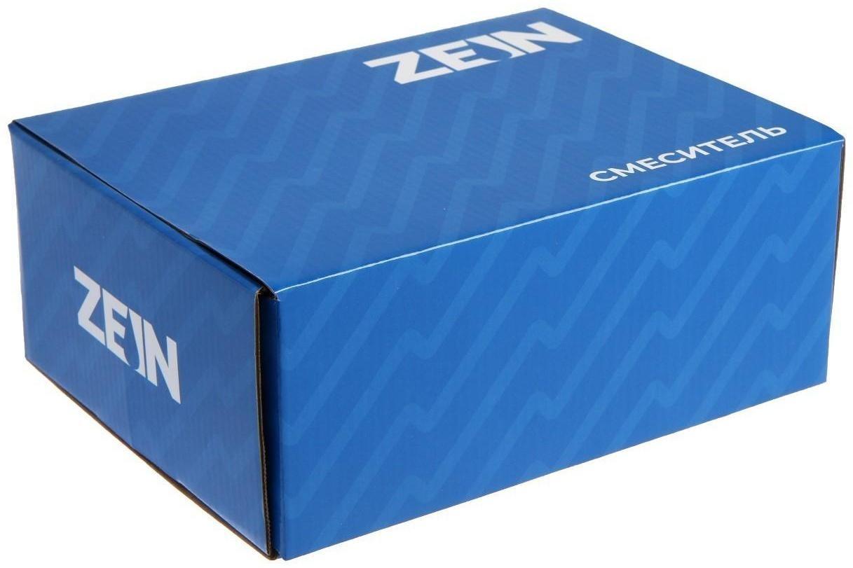 Смеситель для раковины ZEIN Z70350152, картридж керамика 35 мм, с подводкой, хром