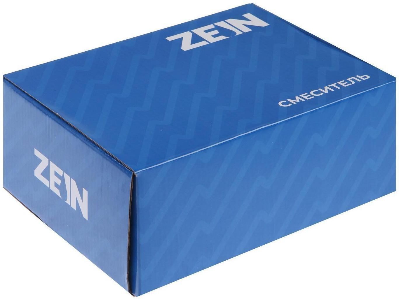 Смеситель для душа ZEIN Z2747, картридж 35 мм, с душевым набором, хром