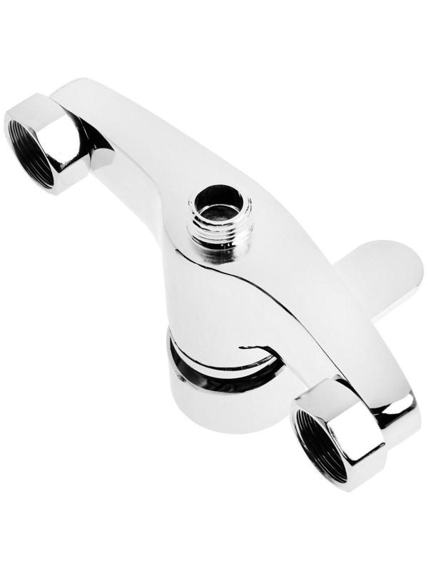 Смеситель для душа ZEIN Z2747, картридж 35 мм, с душевым набором, хром