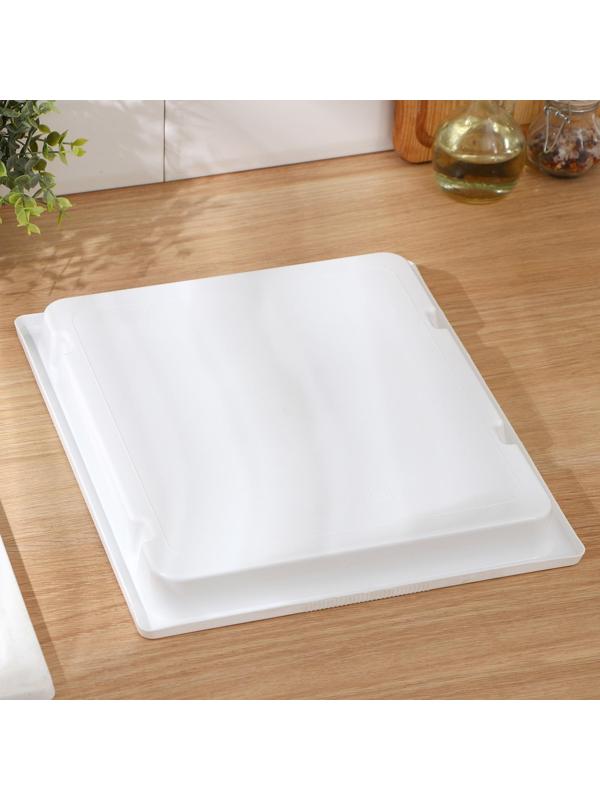 Поднос для заморозки 36×31×3,5 см, цвет белый