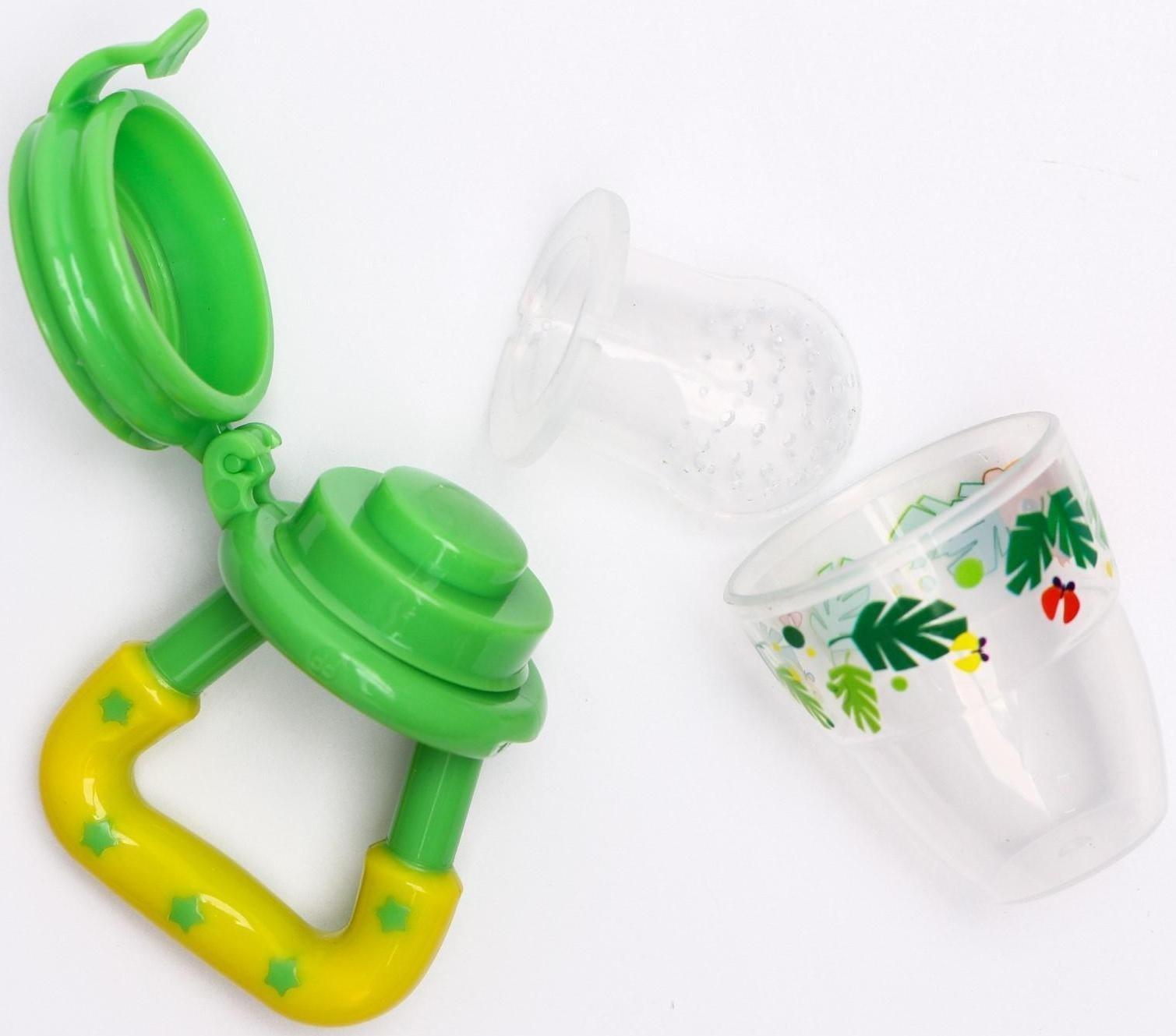 Ниблер для прикорма с силиконовой сеточкой «ТРЕНД. Леопард»