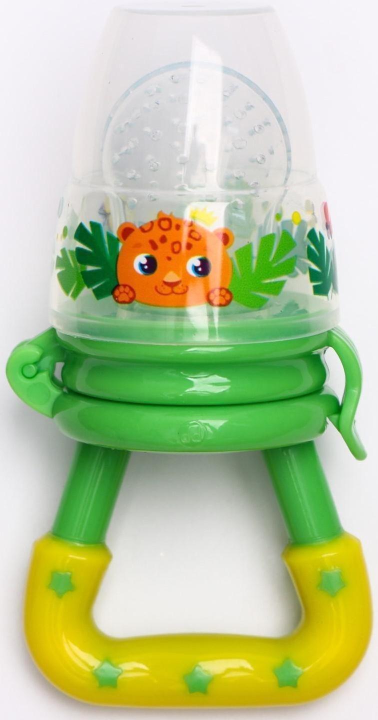 Ниблер для прикорма с силиконовой сеточкой «ТРЕНД. Леопард»