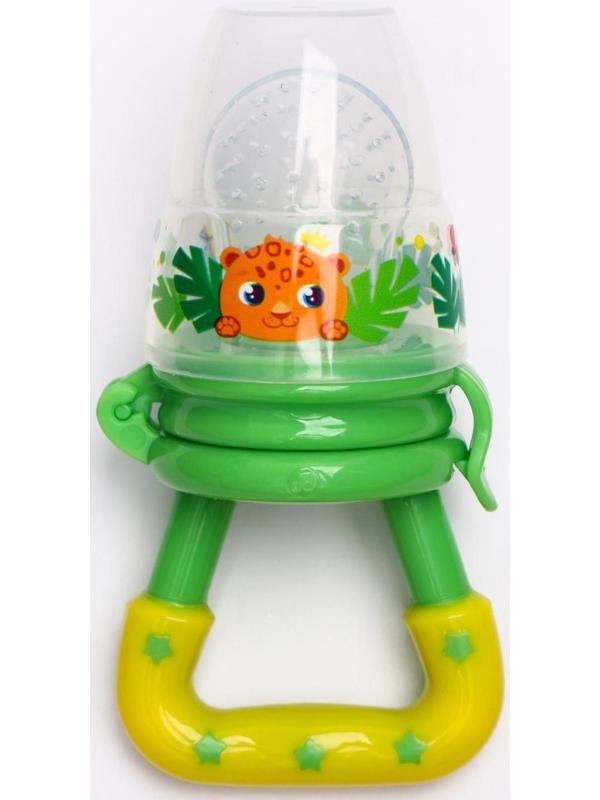 Ниблер для прикорма с силиконовой сеточкой «ТРЕНД. Леопард»