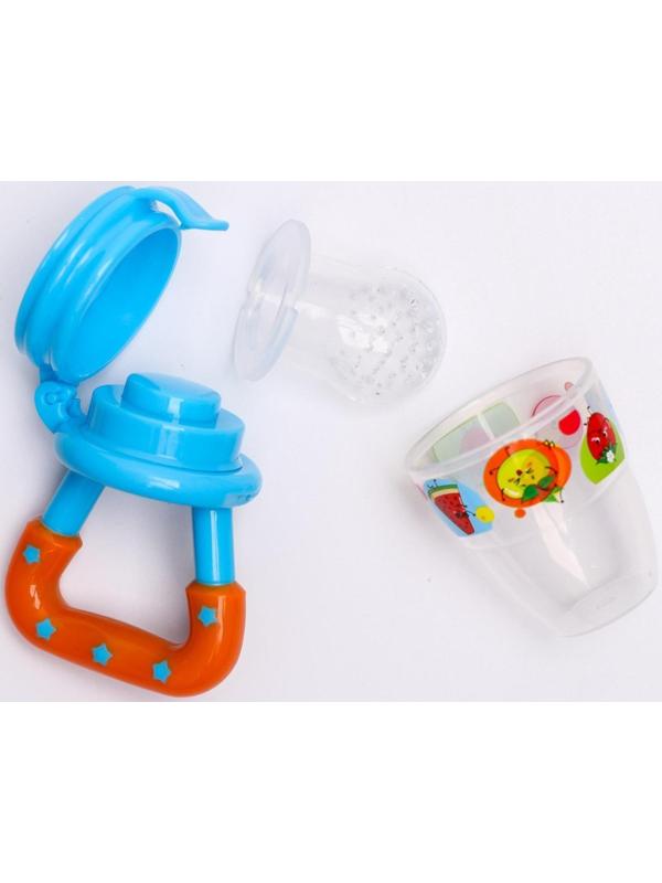 Ниблер для прикорма с силиконовой сеточкой «Фруктики»