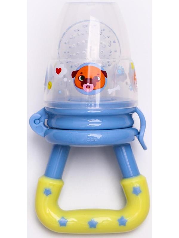 Ниблер для прикорма с силиконовой сеточкой «ТРЕНД. Пёсики»