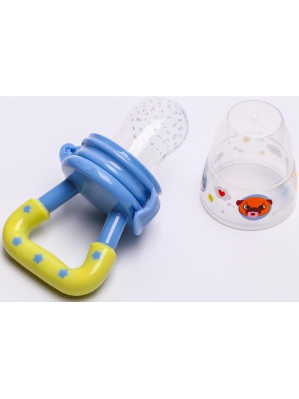 Ниблер для прикорма с силиконовой сеточкой «ТРЕНД. Пёсики»