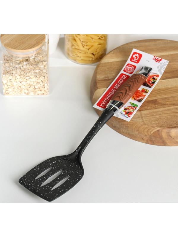 Лопатка с прорезями Доляна «Древо», 35 см