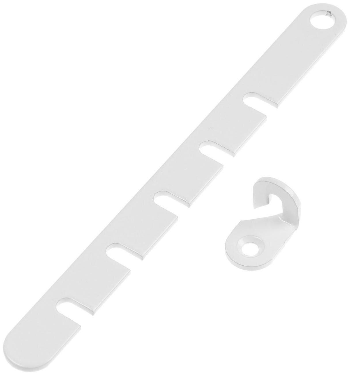 Ограничитель открывания окна ТУНДРА, покрытие полимер, 1 шт.