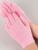 Перчатки гелевые, увлажняющие, one size, цвет розовый