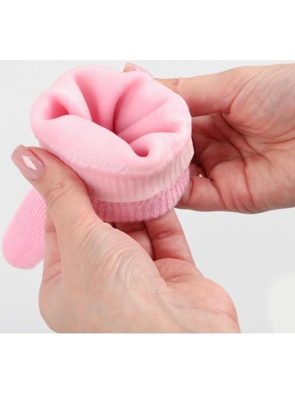 Перчатки гелевые, увлажняющие, one size, цвет розовый