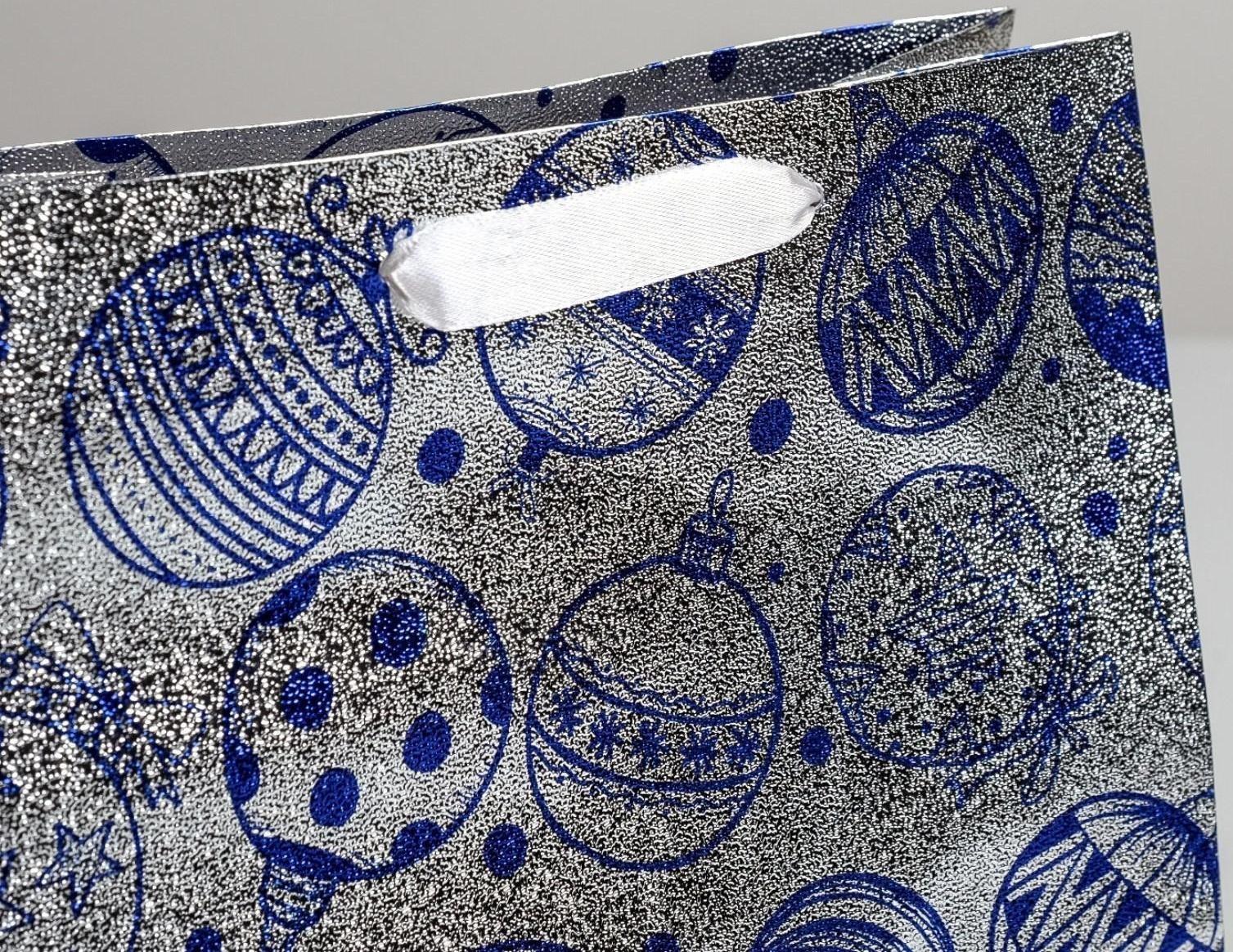 Пакет металлизированный вертикальный «Яркий праздник», ML 23 х 27 х 11.5 см