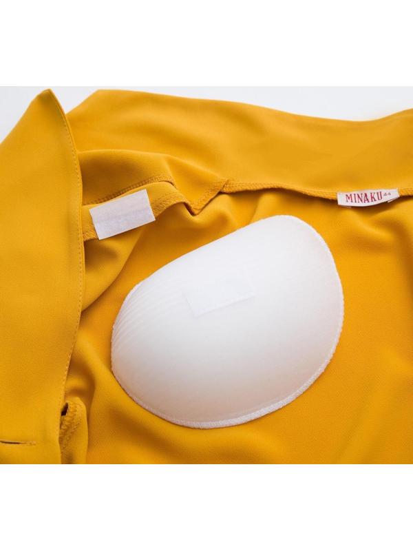 Жакет женский MINAKU: Green trend цвет горчичный, р-р 46