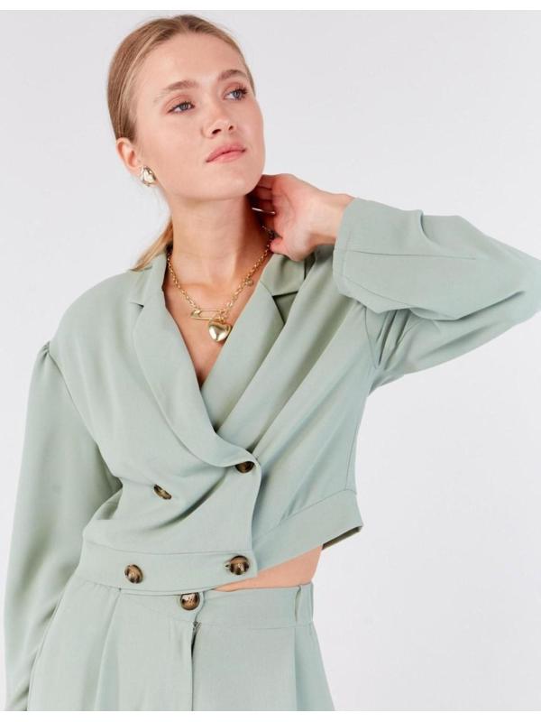 Жакет женский MINAKU: Green trend цвет зелёный, р-р 42