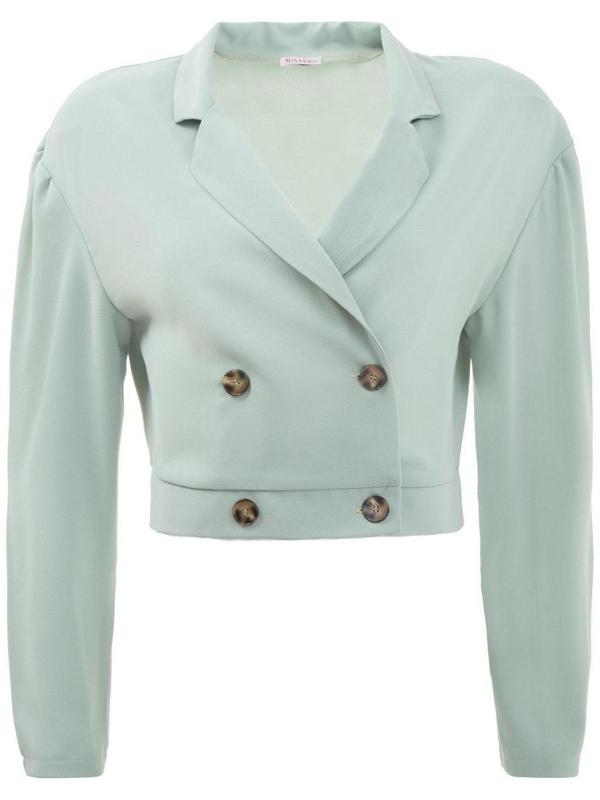 Жакет женский MINAKU: Green trend цвет зелёный, р-р 42