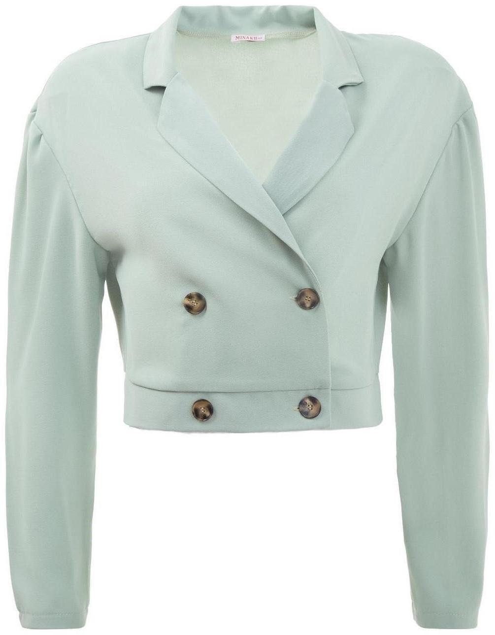 Жакет женский MINAKU: Green trend цвет зелёный, р-р 46