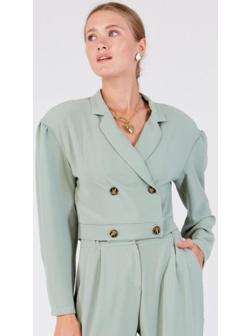 Жакет женский MINAKU: Green trend цвет зелёный, р-р 48