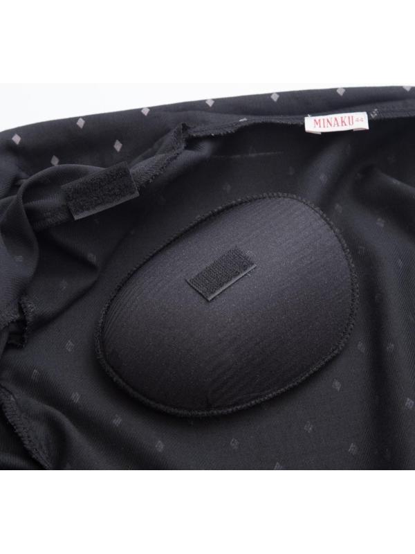 Жакет женский MINAKU: Green trend цвет чёрный, р-р 44