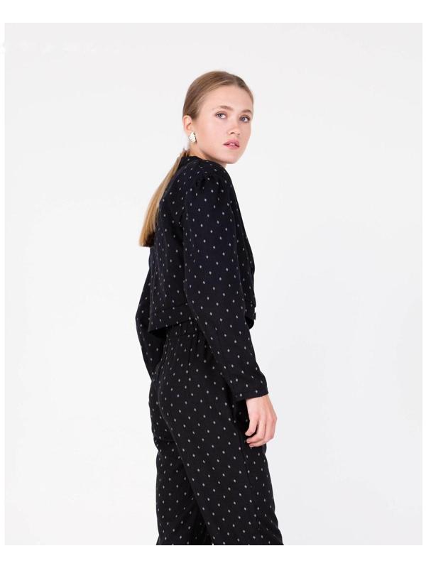 Жакет женский MINAKU: Green trend цвет чёрный, р-р 44