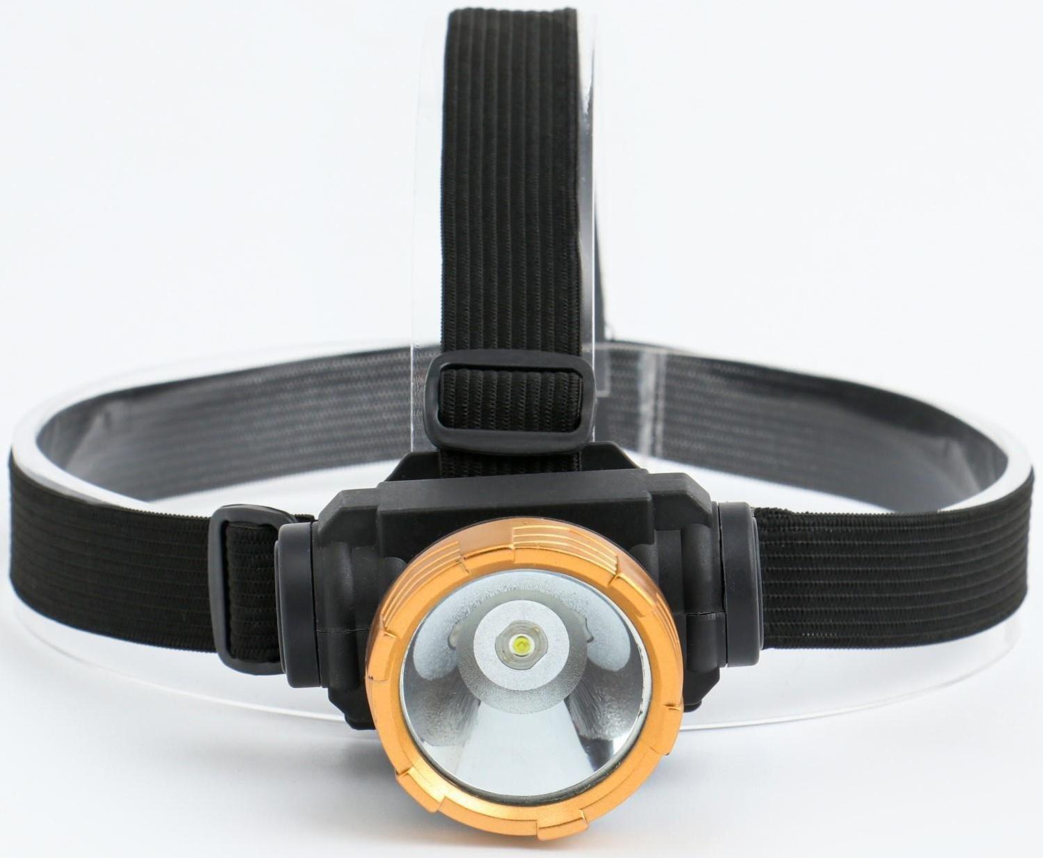 Фонарь налобный аккумуляторный 