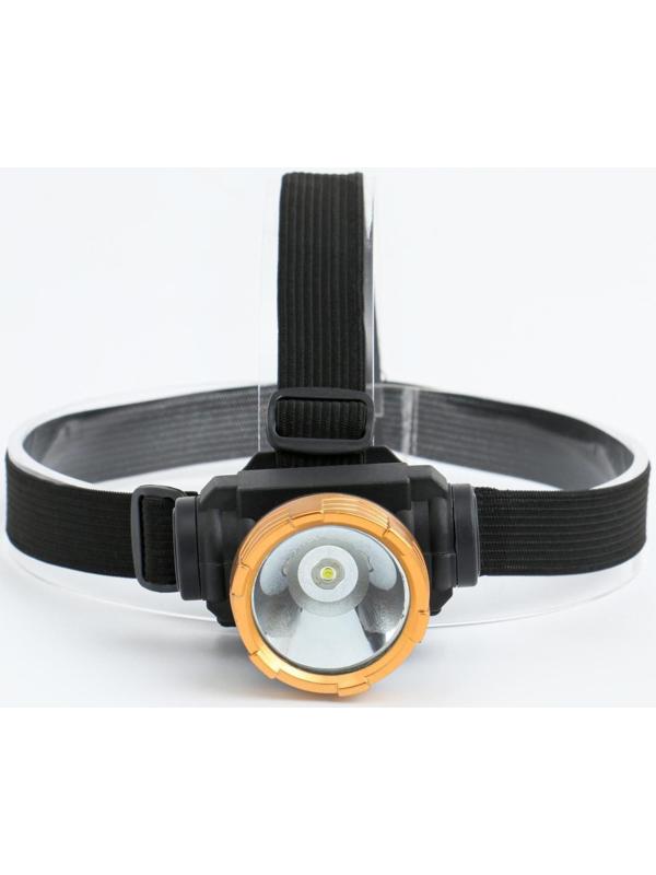 Фонарь налобный аккумуляторный 