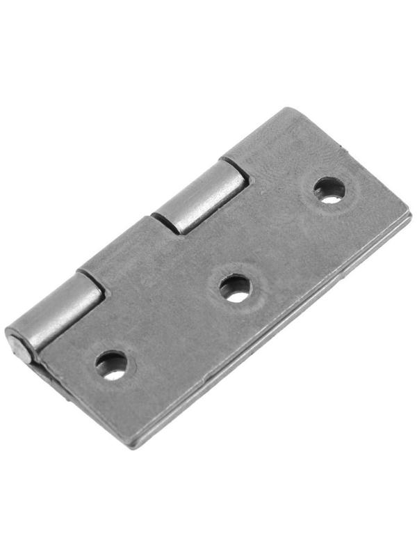 Петля карточная ТУНДРА, 50х40 мм, без покрытия, 1 шт.