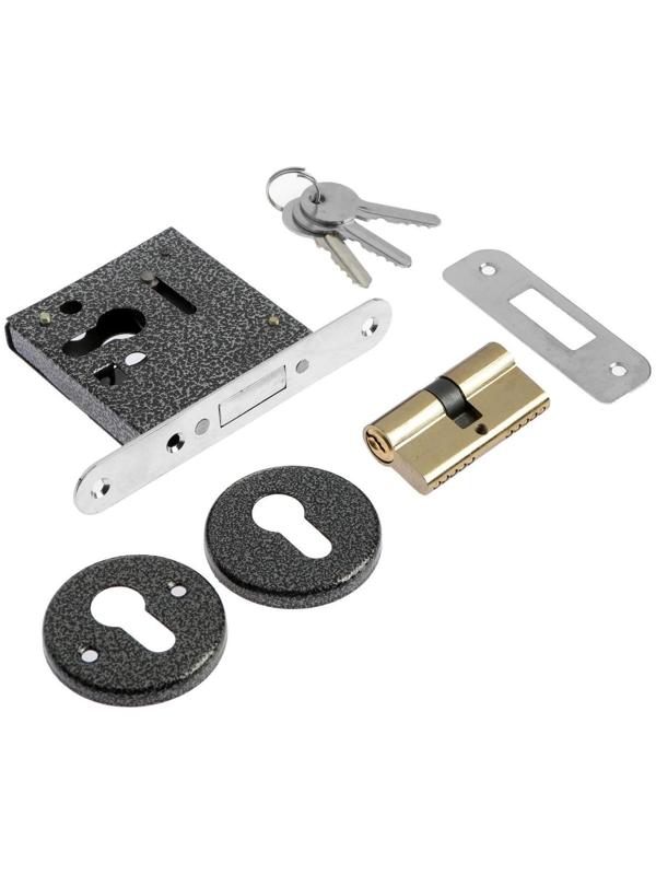 Замок врезной TRODOS ЗВ1-2 с цилиндром