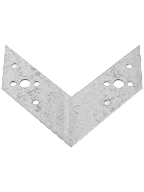 Соединитель угловой ТУНДРА krep, 120х120 мм, ГОЦ, в упаковке 1 шт.