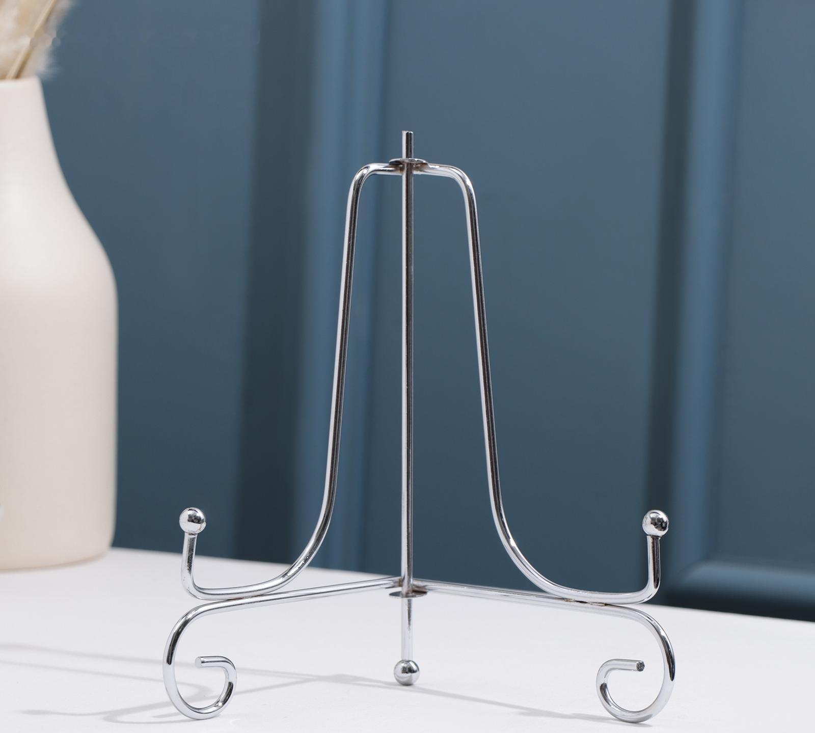 Подставка под тарелки, 17×11 см, цвет хром