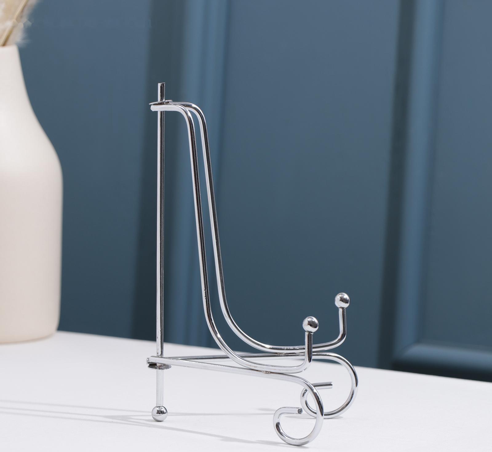 Подставка под тарелки, 17×11 см, цвет хром